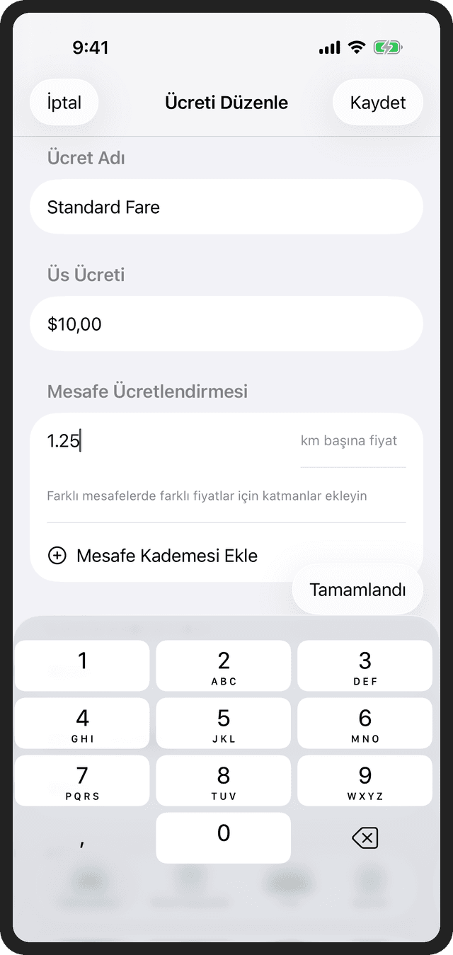 Professional Taximeter App for Drivers