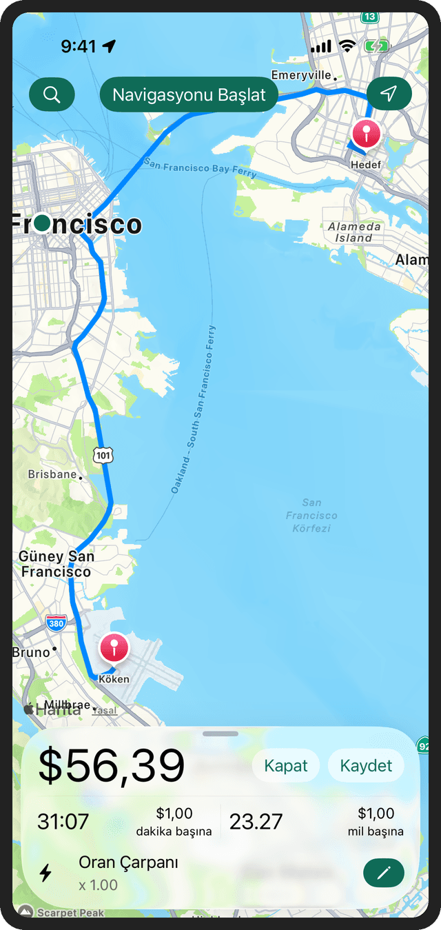 Professional Taximeter App for Drivers